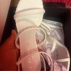 Kurt Geiger White Heel